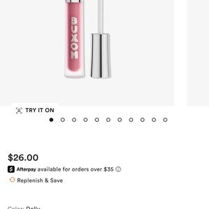 Buxom Dolly Plush Gel LIP PLUMP NWT - Soft Pink